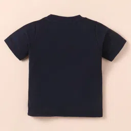 Robo Fry Lycra Knit Full Sleeves Solid Colour Blazer T-Shirt & Trouser Set with Bow & Hat - Light Blue image 5