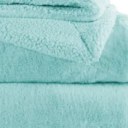 bsb home Sea Green Heavy Winter 500 GSM Double Bed Blanket-image-97