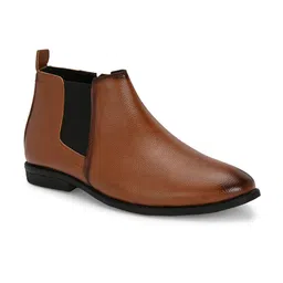 KRAASA Men High-Top Chelsea Boots image 4