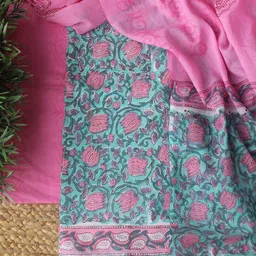 Weaves of Tradition Printed Pure Cotton Unstitched Dress Material-picture-32