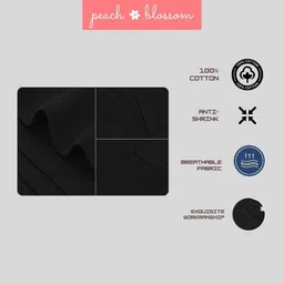 PEACH BLOSSOM Women Typography Printed T-shirt image 3