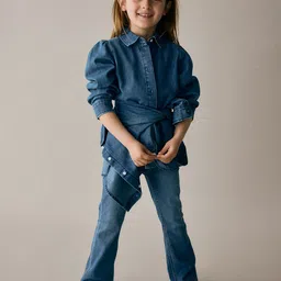 H&M Girls Superstretch Flared Leg Jeans-picture-27