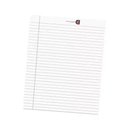 COI Writing Note Pad 10.5x8.5 inch Ruled 50 Page White (Pack of 12)-picture-18