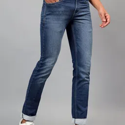 Cantabil Men Jean Heavy Fade Stretchable Jeans image 2