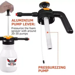NOFOX 2 L Manual Sprayer Full Function Foam Gun for Car Washing and Cleaning image 2