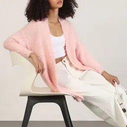 SHOWOFFFF Women Longline Shrug-picture-27