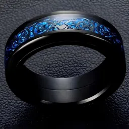 KARISHMA KREATIONS Unisex Set Of 2 Dragon Finger Ring image 3