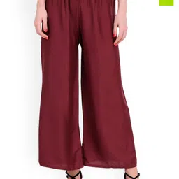 SRISARAS Women Pack of 2 Regular Fit Mid-Rise Cotton Trousers-image-91