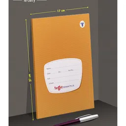 Target Publications Single Line School Notebook | 172 Ruled Pages | 17 x 27 cm | Pack of 4 image 2
