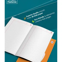 Target Publications Single Line School Notebook | 172 Ruled Pages | 17 x 27 cm | Pack of 4 image 5