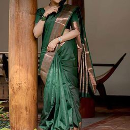 AMRUTKALA SAREES Woven Design Banarasi Saree-picture-32