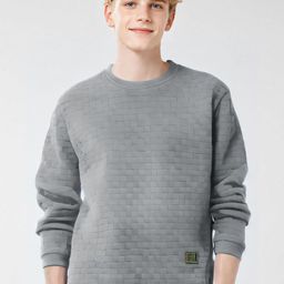 StyleCast x Revolte Men Round Neck Self Design Long Sleeves Casual Sweatshirt-picture-28