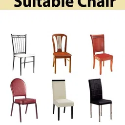 HOUSE OF QUIRK Khaki 4 Pieces Textured Jacquard 220 GSM Removable Chair Covers image 4