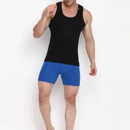 COLORS by Rupa Frontline Pack Of 3 Anti-Bacterial Cotton Undershirt Vests image 5