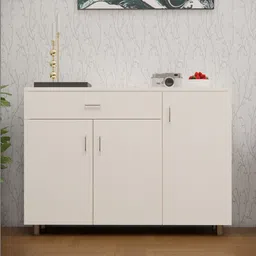 SPECIALITY PANELS White 3-Door Engineered Wood Cabinet-picture-20