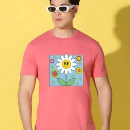 KaamBhari Graphic Printed Regular Fit Pure Cotton T-shirt-picture-39
