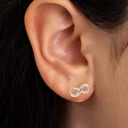 DressBerry Contemporary Studs Earrings image 1