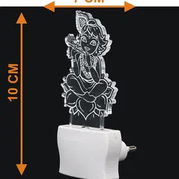 1ST TIME Red & White Acrylic Abstract Shaped Shaped Wall Lamp image 5