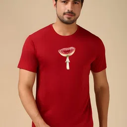 SZN Men Graphic Printed Muscle Fit T-shirt-picture-22