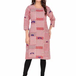 RIFOF Printed Straight Kurtas-picture-22