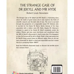 om books international The Strange Case of Dr Jekyll & Mr Hyde Illustrated Abridged ClassicsStory Book - English image 2
