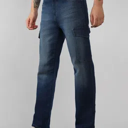 Dennis Lingo Men Relaxed Fit Light Fade Stretchable Jeans image 2