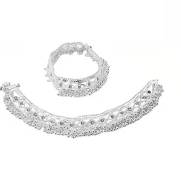 AamNa Enterprises Silver-Plated Anklet-picture-39