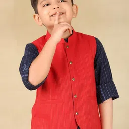 Fabindia Woven Design Nehru Jackets image 1