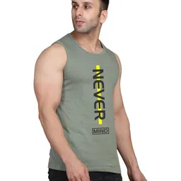 SLOWLORIS Men Typography 2 Printed Raw Edge Slim Fit T-shirt image 5