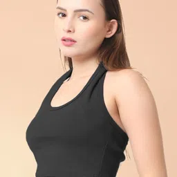 Sizi Halter Neck Tank Crop Top image 2