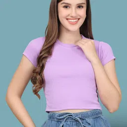GRACIT Cotton Crop Top-picture-31