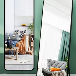 THE ARTMENT Black Vista Frame Floor Mirror-picture-43