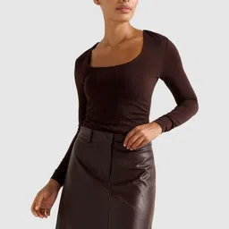 Forever New Women Slim Fit T-shirt-picture-30