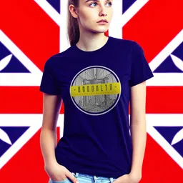 DressBerry Women Bio Finish Graphic Printed Round Neck Cotton T-shirt-picture-27