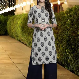 Ethnic basket Women Multi Kurtas image 4