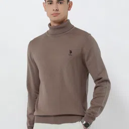 U.S. Polo Assn. Men Turtle Neck Pullover Sweaters image 4