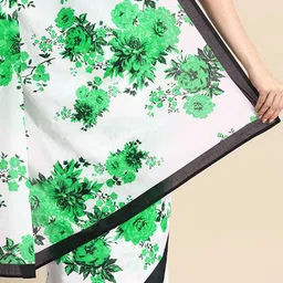 BUTA BUTI Floral Pure Cotton Saree image 3