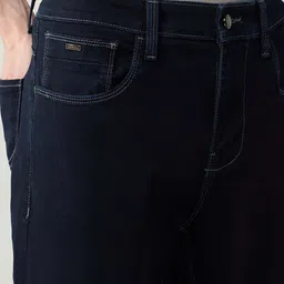 Arrow New York Men Slim Fit Mid-Rise Light Fade Stretchable Jeans image 4