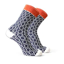 Sockscarving Men Pack Of 5 Checked Cotton Breathable Calf Length Socks image 4