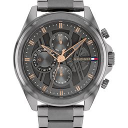 Tommy Hilfiger Men Dial & Stainless Steel Bracelet Style Straps Analogue Watch TH1710657-picture-34
