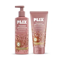 PLIX THE PLANT FIX Set of 2 Flaxseed Ultrasmooth Advanced Shampoo & Conditioner Combo-image-16