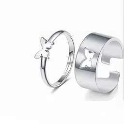 Teeragaj Set Of 2 Adjustable Finger Ring-image-79