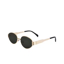 HASHTAG EYEWEAR Women UV Protected Oval Sunglass Retro -311-GLD-G15-4-GLD-G15-2604-picture-32