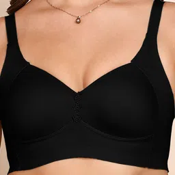 DressBerry Breathable Cotton Plus Size M-Frame Minimiser Padded Bra image 2