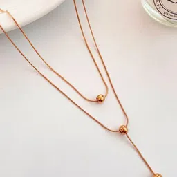 MYKI Rose Gold-Plated Necklace image 3