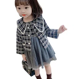 StyleCast x Revolte Crepe A-Line Midi Dress image 1