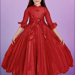 PRENA FASHION Girls Red Dresses-image-31