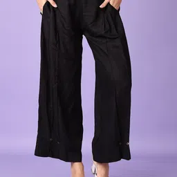 V-Mart Women Slip-On Regular Palazzos-image-55