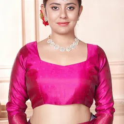 Mitera Woven Design Zari Kanjeevaram Saree image 4