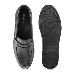 INVICTUS Men Round Toe Formal Slip On Formal Shoes image 5